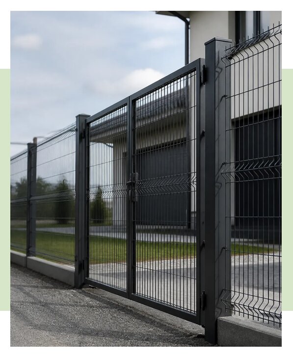 Забор 3Д с воротами под ключ в Егорьевске по цене от 8607 р. | ЗаборЭксеперт-Грь